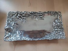 Art Noveau Tray by Arthur Court Leaves & Berries 29 cm x 15 cm.