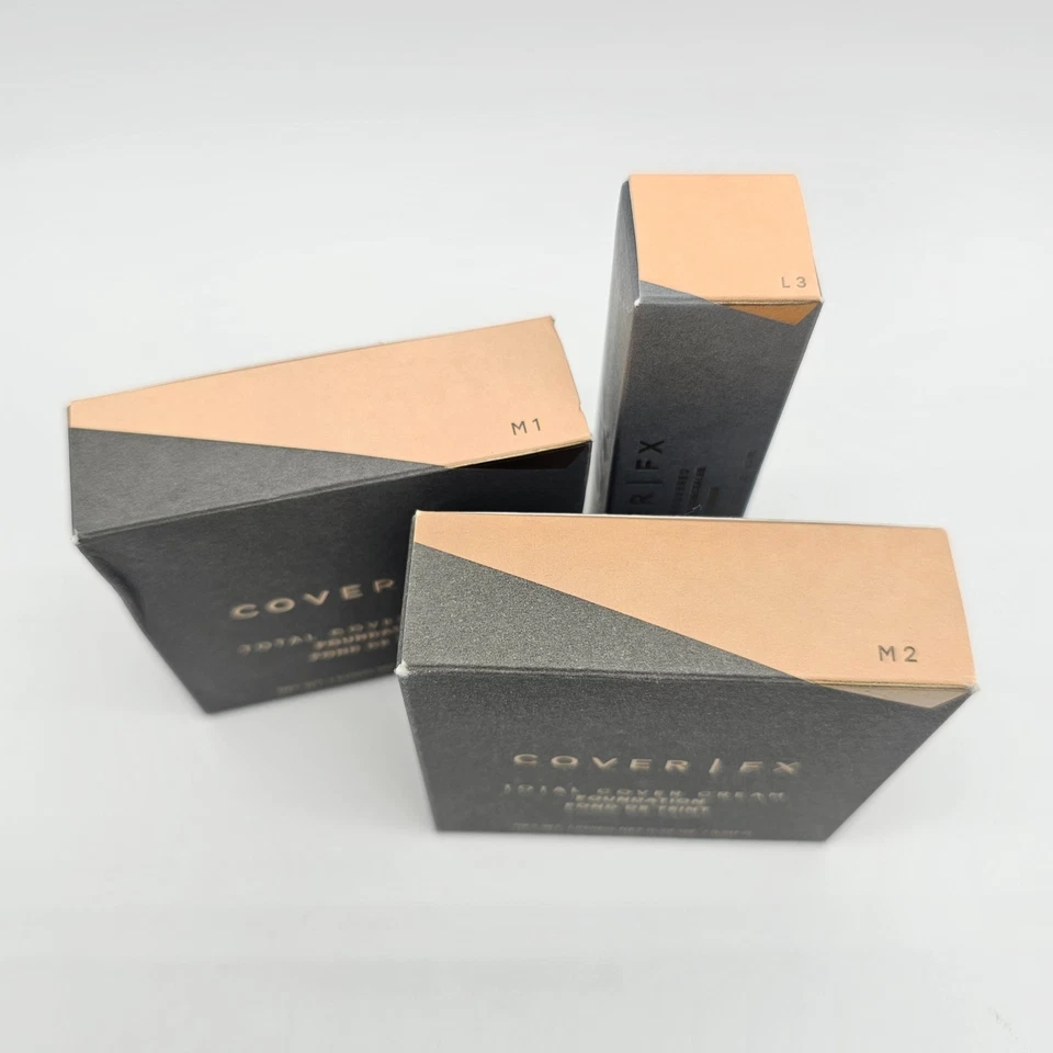 Cover Fx Total Cream Foundation (M1, M2) and Longwear Concealer (L3) - Image 2 of 4