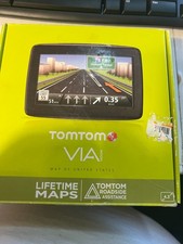 NEW TomTom VIA 1400M GPS Navigator - 4.3 Inches Black/Gray