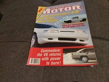 Modern Motor Magazine 1989 April V8 Commodore SV89 HSV +
