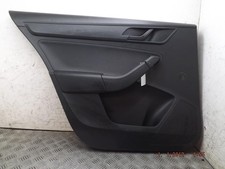 Skoda Rapid Left Passenger Nearside Rear Door Panel Card Mk1 2012-2020↔