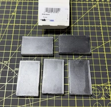 Lot of 5 -COSCO Replacement Ink Pad - 2000 PLUS Economy Self-Inking Dater, Black