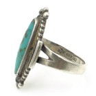 Southwest Signed Sterling Silver Turquoise Size 4.5-9.25 Rings Lot of 5 #S5343-3 — photo 7