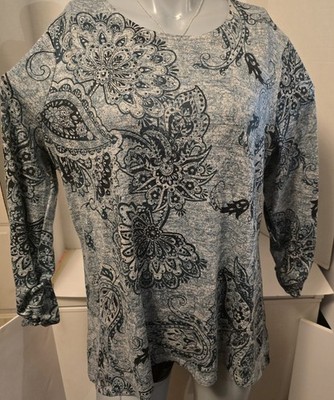 Women's White Stag Top/blouse  XXL RN114068 long Sleeve