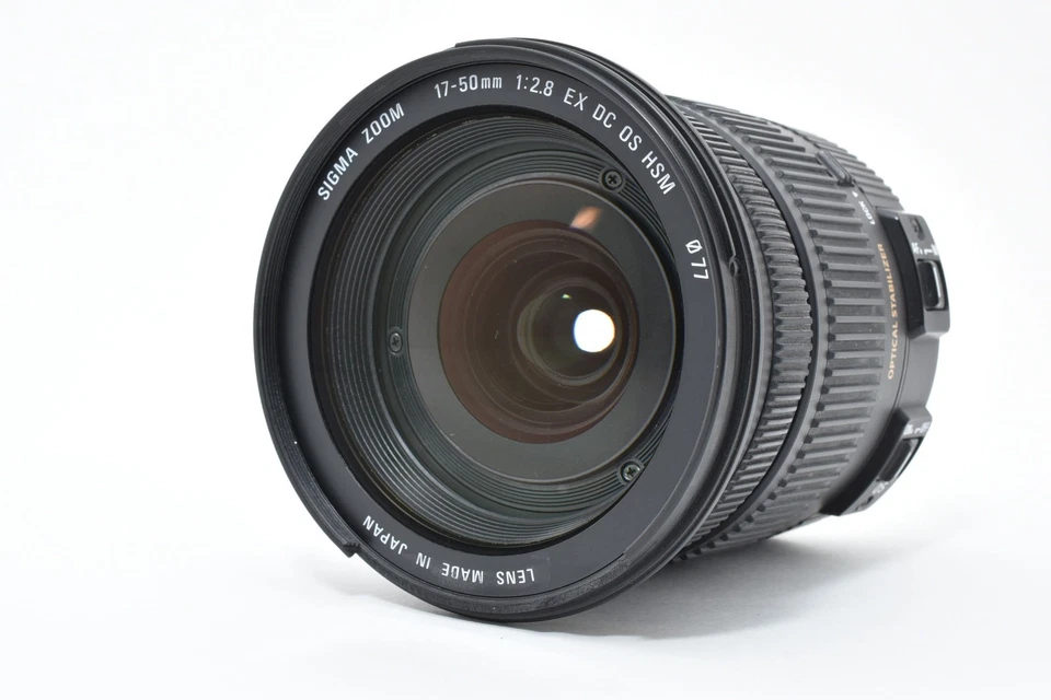Sigma EX DC 17-50mm F/2.8 OS HSM Lens w/Hood For Canon EF-S MIJ Tested #2670867 - Image 2 of 4