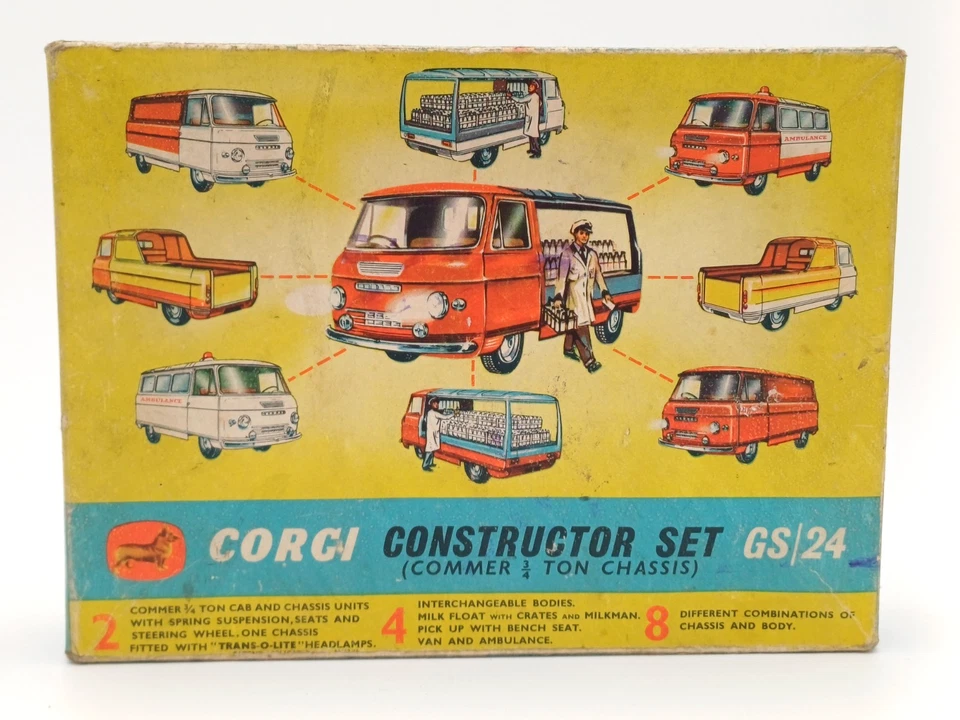 CORGI TOYS CONSTRUCTOR SET GS/24 - gift set n° 24  MADE IN BRITAIN - Immagine 2 di 4