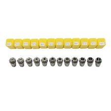 LABLT 12Pcs For CNC Milling Lathe Tool Engraving Machine ER20 Spring Collet Set