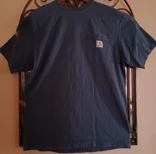 Carhartt Shirt Mens Medium Lakeshore Original Fit Pocket K87 Workwear T-Shirt