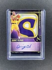 2024-25 Panini Silhouette Autographs Quincy Olivari RC Patch Auto RPA Gold 10/10