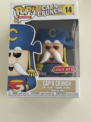 Funko Pop Cap N Crunch Capn Captain Crunch #14 Ad Icons Target +protector