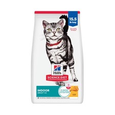 Hill's Science Diet Indoor Adult Dry Cat Food Chicken 15.5 lb