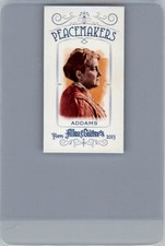 2013 Topps Allen and Ginter Mini Peacemakers #JA Jane Addams Card