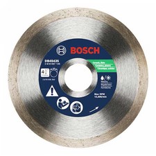 Bosch Db4543s Diamond Blade, Wet/Dry Cut, 7/8"Arbor Hole