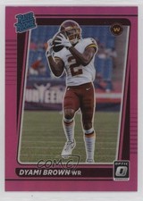 2021 Panini Donruss Optic Rated Rookie Pink Prizm Dyami Brown #223 1k78