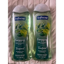 Softsoap Energizing Body Wash Fresh Eucalyptus  Mint 20 fl oz 2 Pack Set