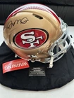 Fanatics Under Wraps 49ers Joe Montana Signed Full Size Speed Helmet