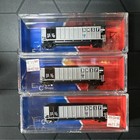 Micro-Trains Line N Scale BNSF Box Car Magne-Matic Gray/Black/White MPN 751 — photo 1