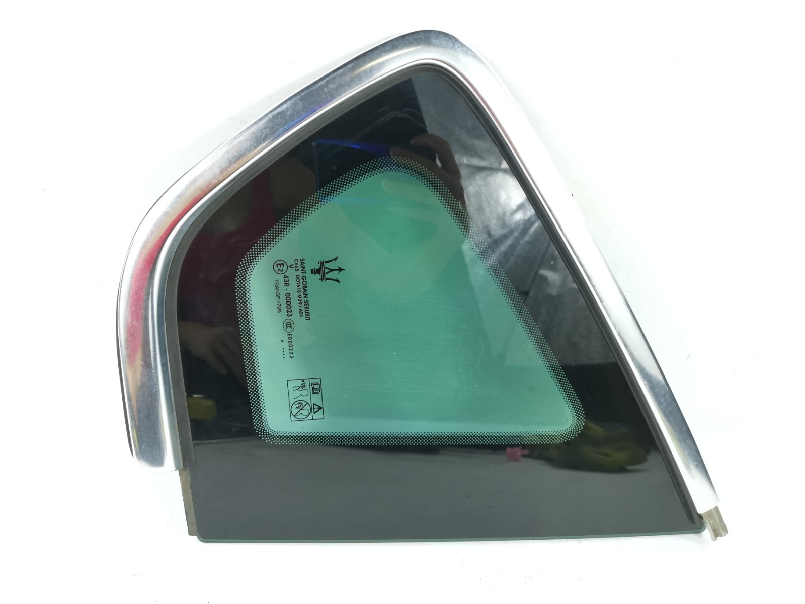 Maserati Levante 2017 AWD 3.0 Rear Right Quarter Corner Window Glass 6701010600