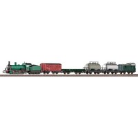 Piko 97942 Start-Set + Bettung GüTerzug Dampflok G7 Sncb + 5 GüTerwagen H0 + Neu