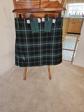 Irish Heritage Tartan Casual Kilt Set - Hanger, Pin,  Flashes - USA Kilts Brand