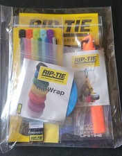 Rip-Tie Assortment Pack Light -Duty Cable Wrap Pack Multicolored  New  