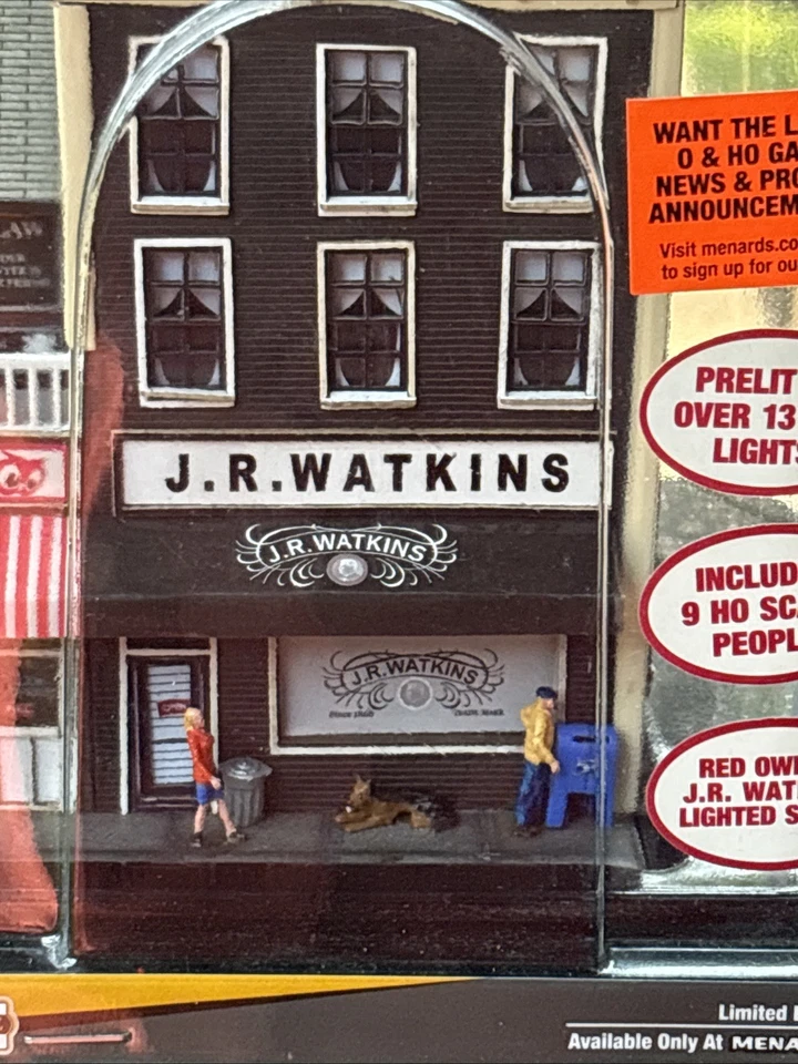 Gold Line Menards 279-5013 HO Gauge WATKINS CITY BLOCK LED NIB - Image 2 of 4