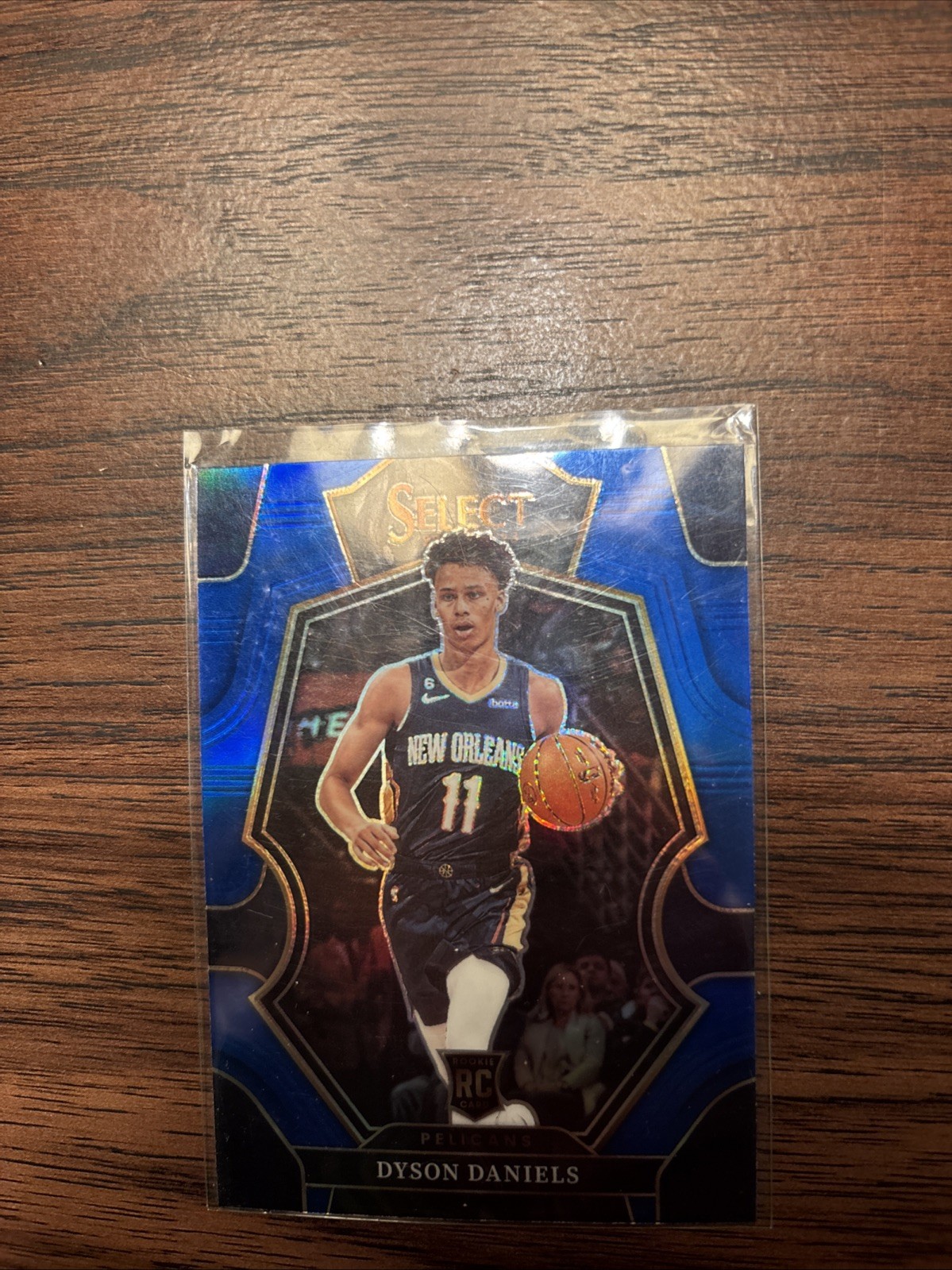 2022-23 Panini Select - Premier Level Dyson Daniels #172 Blue Prizm (RC)