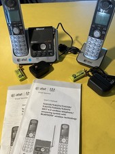 AT T DECT 6.0 2 Handset With Answering Machine