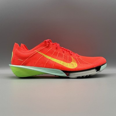 Nike Air Zoom Victory 2 Size 10 Bright Crimson Lime Blast Track Field FD8411-600