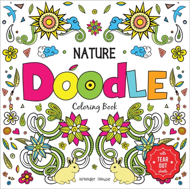 Nature Doodle Coloring Book : Tear Out Sheets Coloring Book for Children (Children Coloring Book With Tear Out Sheets) - Image 6