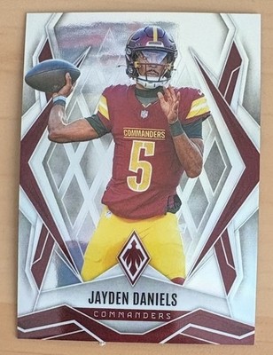 2025 Panini Phoenix Jayden Daniels Silver Prizm #8 Washington 2025 Panini Phoenix Jayden Daniels Silver Prizm #8 Washington
