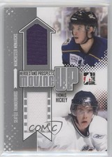 2011-12 ITG Heroes and Prospects Moving Up Silver /50 Thomas Hickey #MU-04 q2b