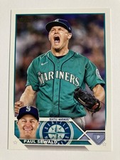 Paul Sewald 2023 Topps Baseball Series 1 #207 Seattle Mariners
