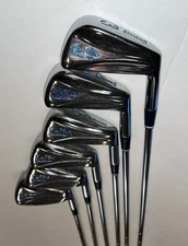 Vintage Spalding Top Flite Pro Flite Registered Iron Set 3-8 Blades RH Reg Flex