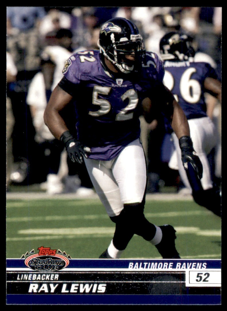 2008 Stadium Club #74 Ray Lewis Ravens