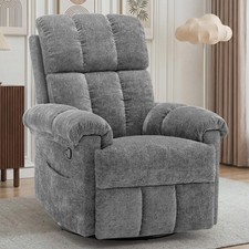 Korser Small Recliners Swivel Rocker Recliner Chair with Side Pockets