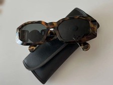 Gianni Versace Sunglasses Medusa MOD 414 A COL 279 Tortoishell Case Included