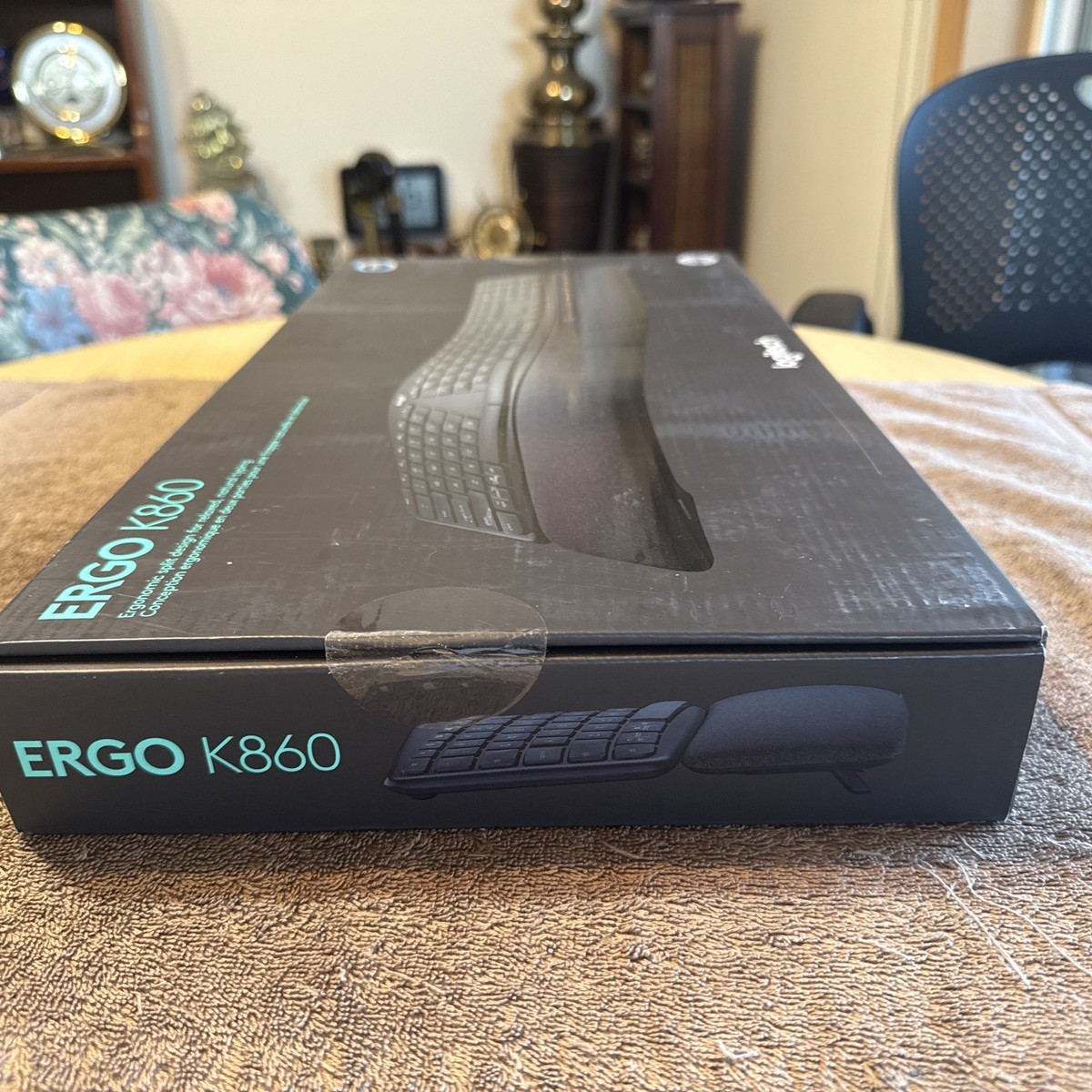 Logitech ERGO K860 Wireless Keyboard - Black for sale online | eBay