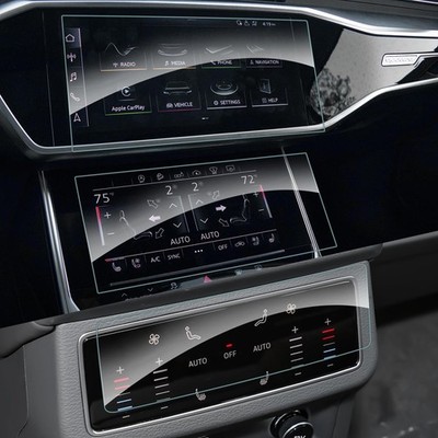 SHAOHAO [3er Pack] Displayschutzfolie für Audi A6 C8 / A7 4K8 