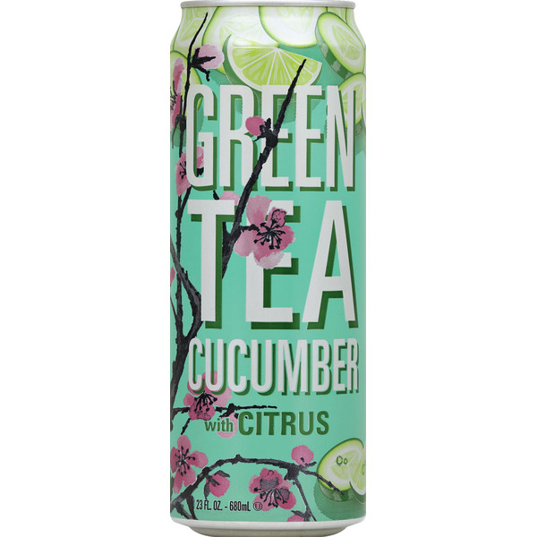 Cucumber Citrus 23 Oz Cans - 16 Pack | Refreshing Iced Tea