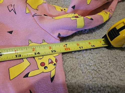 Official Pokemon Pikachu Pink Sweatshirt L (10/12) Used Condition Long Sleeve - Picture 11 of 11