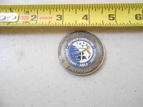 RARE 2006 AIR FORCE GSA CONTRACTING SUPPORT USAF MILITARY CHALLENGE COIN - Picture 3 of 4