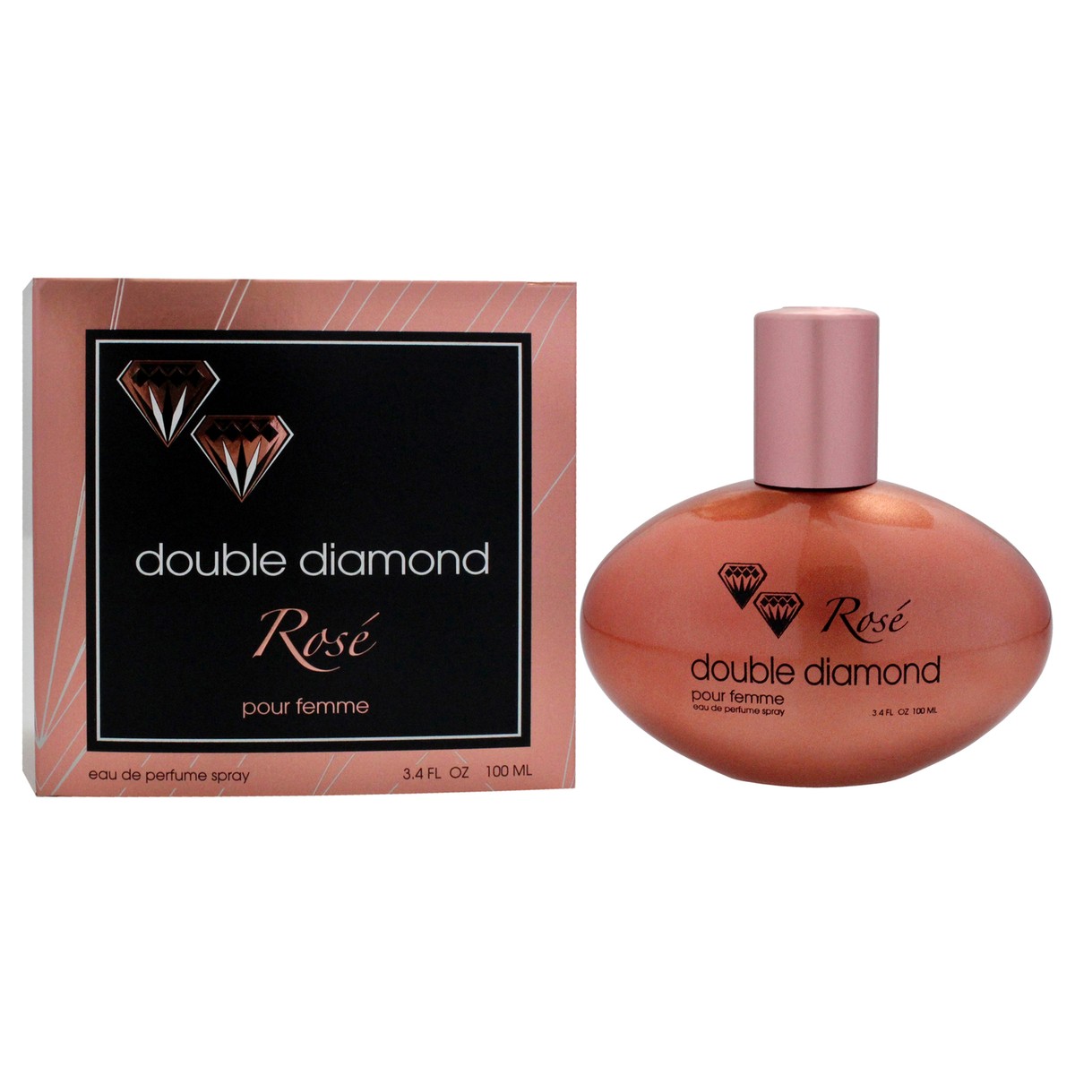 Double Diamond Rose by Double Diamond for Women oz EDP Spray