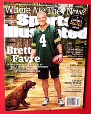 July 6, 2015 Brett Favre Green Bay Packers Sports Illustrated NO LABEL