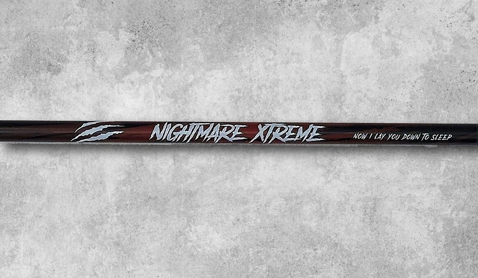 NIGHTMARE XTREME 300 350 500 flecha lombada pacote com 12 dúzias flechadas CORTE PERSONALIZADO - Imagem 4 de 4
