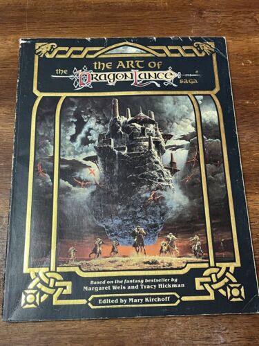 Dragonlance - The Art of Dragonlance Sourcebook 1st 1987 TSR - Picture 1 of 4