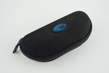 Costa Del Mar Black Zippered Sunglasses Case Blue