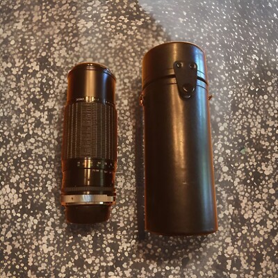 For Canon Camera - SIGMA Zoom - 8 Lens - f=75~250 mmF/4~5 & Case - Preowned