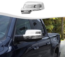 For 2019-2026 Dodge Ram Chrome Direct Replacement Mirror Cap Cover DRIVER SIDE