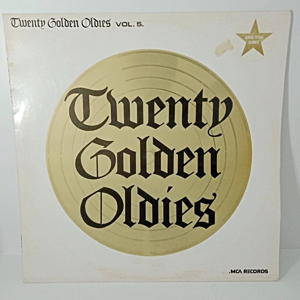 Twenty Golden Oldies Vol. 5 Vinyl LP Record 1976 Compilation Various Artists - Image 2 of 4